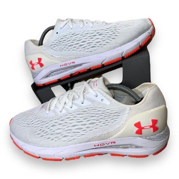 Under Armour HOVR Sonic 3 "White Pink" 3022596-100 Women's 9 - Picture 1 of 12